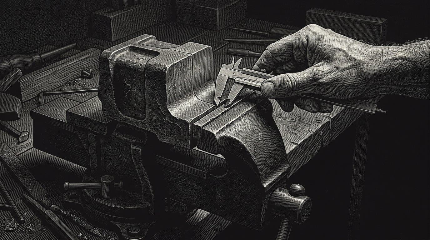 Illustration im Gravur-Stil für Cyber Resilience Act: Sicherheitstests 2026